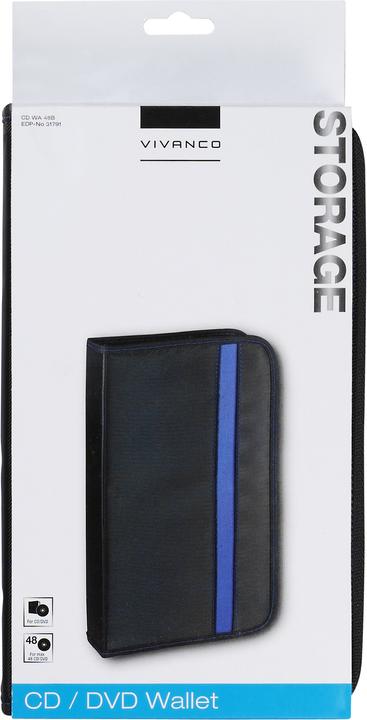 Actual product image Vivanco CD/DVD Wallet (CDs)