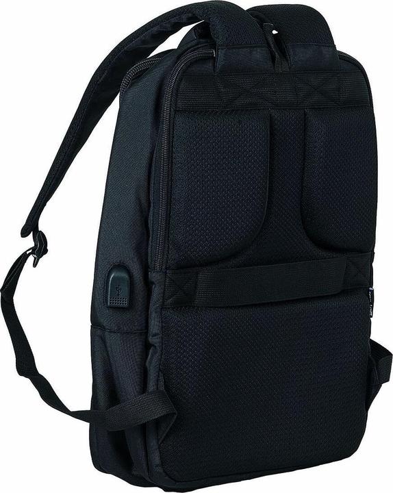 Produktbild Laptop- und Tablet-Rucksack mit USB-Anschluss Schwarz