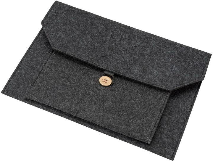 Immagine prodotto 4smarts Torba+podstawka pod laptop/ tablet FoldStand ErgoFix 13" grigio/pistola 456584 (13", Universale)