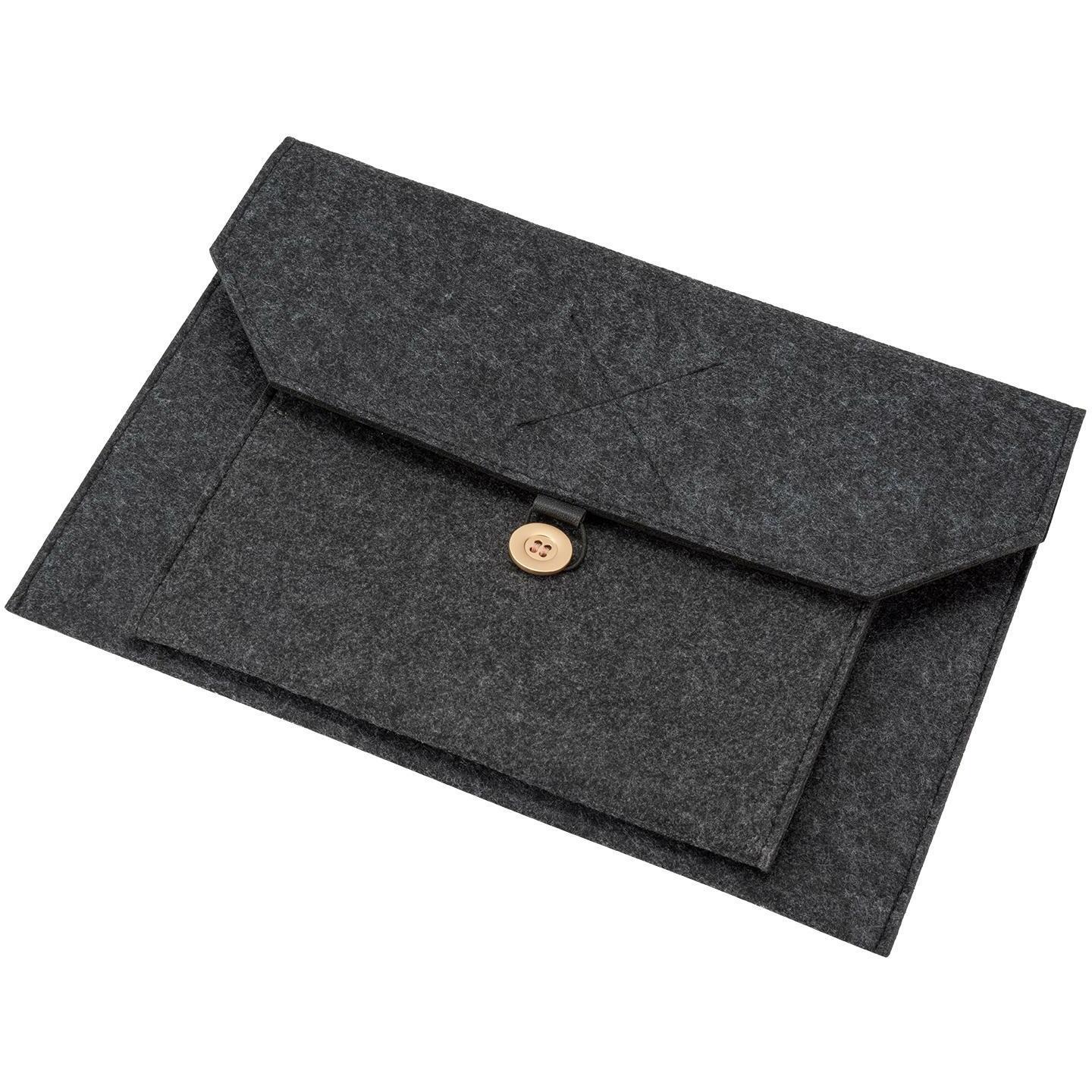 Thumbnail - 4smarts Torba+podstawka pod laptop/ tablet FoldStand ErgoFix 13" grey/gun 456584 (13", Universal), Notebooktasche, Grau