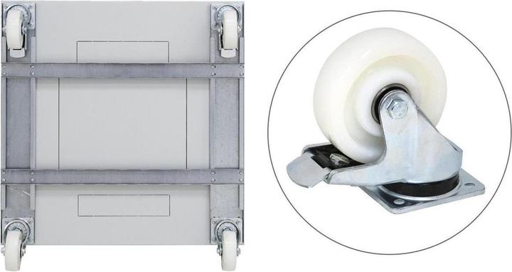 Image du produit Triton RAX-RK-H60-X1 - Jeu de rouleaux avec cadre de renforcement 600x1100 pour RDA capacité de charge