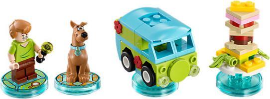 Actual product image LEGO Dimensions Scooby-Doo! Team Pack