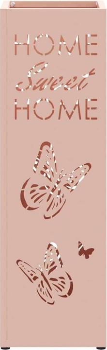 Immagine prodotto vidaXL Portaombrelli Rosa Metallo Medio Intarsi decorativi