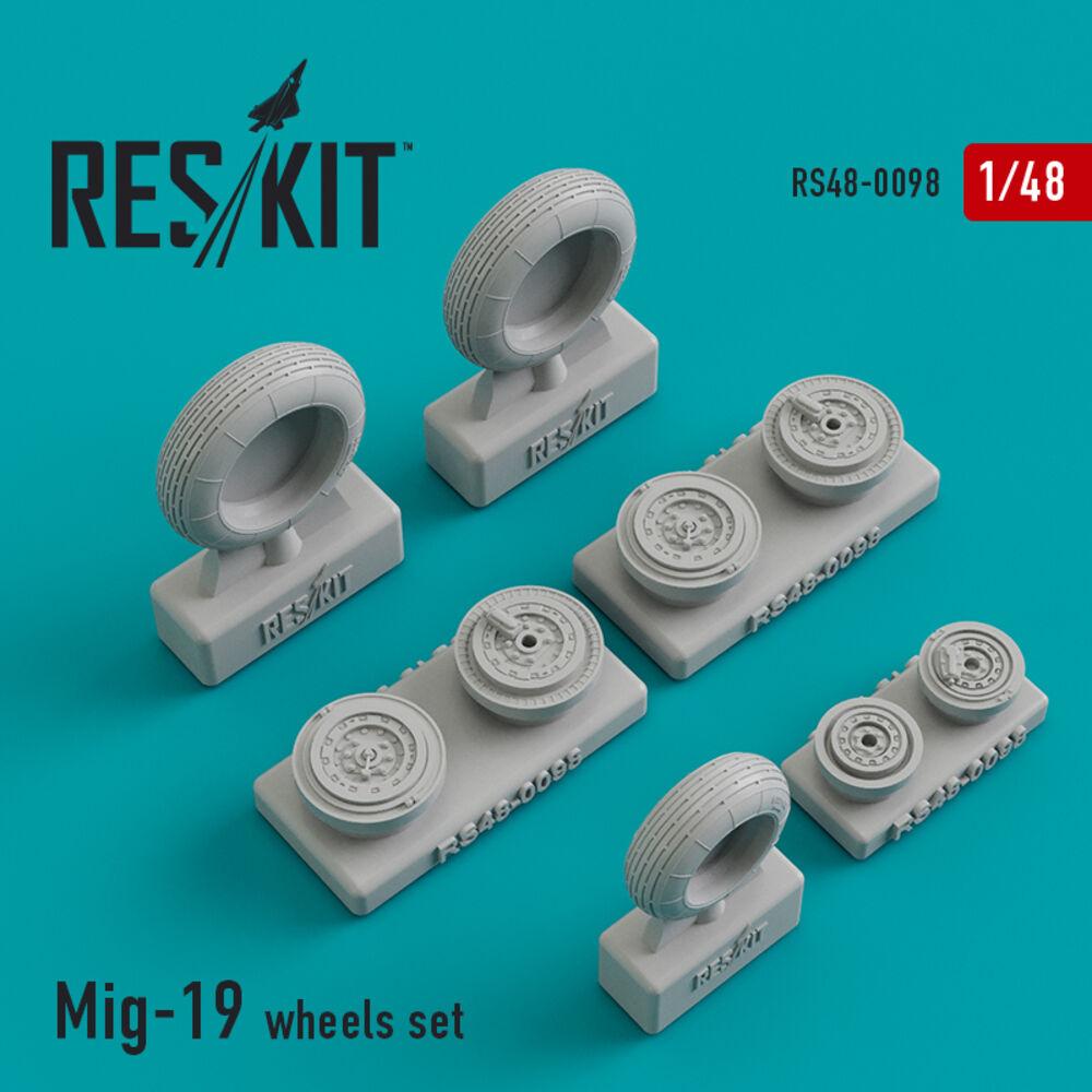 ResKit MiG-19 wheels set