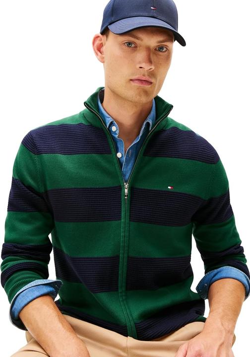 Produktbild Tommy Hilfiger Block Stripe Cotton Zip Through (M)