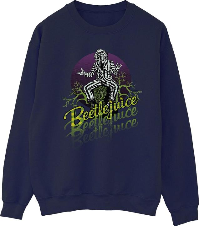Immagine prodotto Beetlejuice Purple Circle Felpa Uomo (5XL)