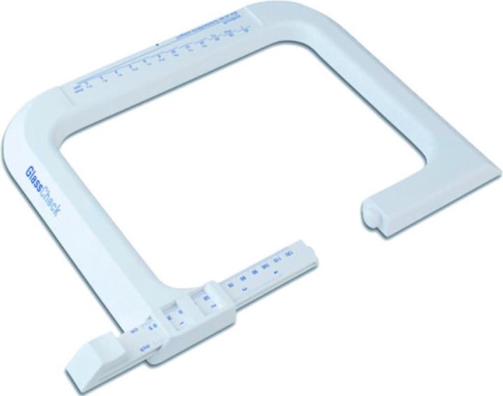 Actual product image Bohle Glass thickness gauge GlassCheck (mm)