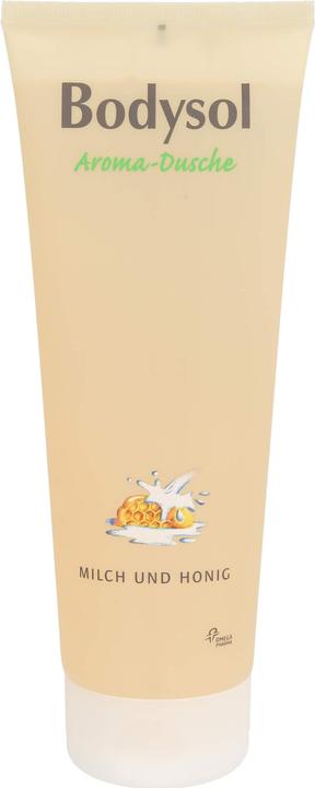 Actual product image Omega Pharma Bodysol Aroma Shower Gel Milk and Honey, 250 ml XDG (250 ml)