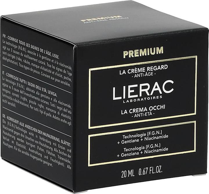 Image du produit Lierac Yeux Premium 20 ml (Crème pour les yeux, 20 ml, Journée)