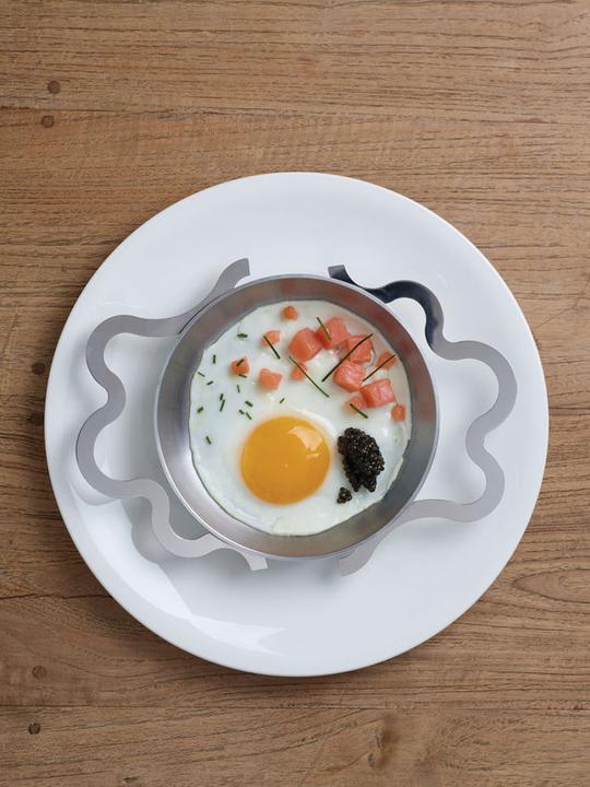 Actual product image Alessi Egg pan TEGAMINO (Frying pan, Stainless steel)