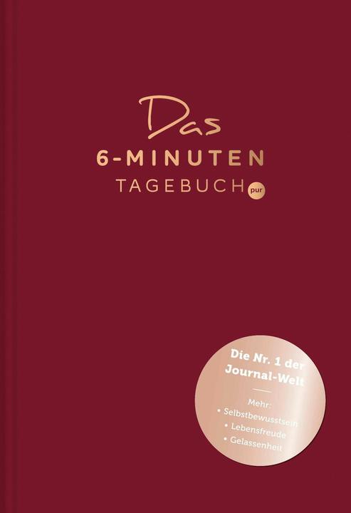 Produktbild Das 6-Minuten-Tagebuch (Liniert, Harter Einband)