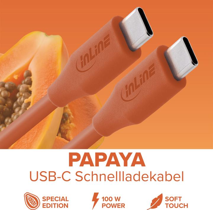 Actual product image InLine USB 2.0 Kabel (0.50 m, USB 2.0, 100 W)