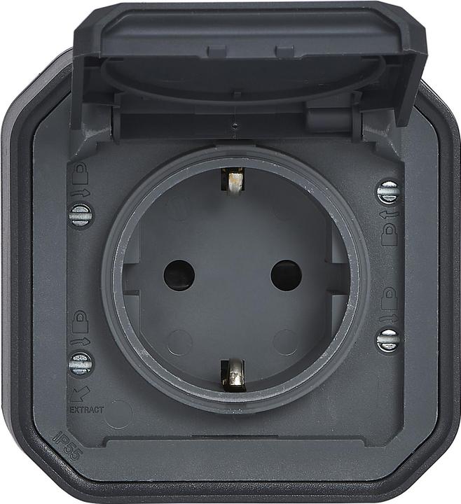 Produktbild Legrand Plexo New Feuchtraum-Steckdose