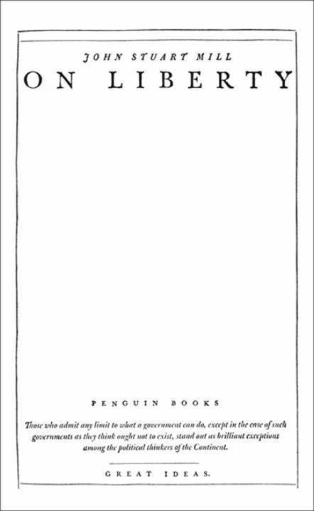 On Liberty (Englisch, John Stuart Mill, 2010)