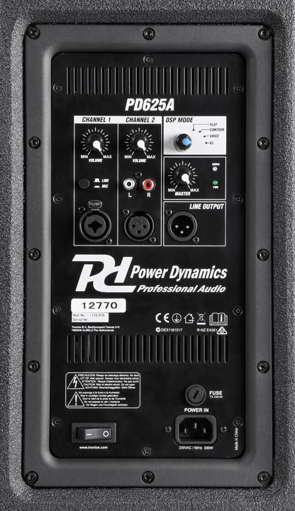 Actual product image Power Dynamics Loudspeaker PD625A (Active, 1x 1600 W)