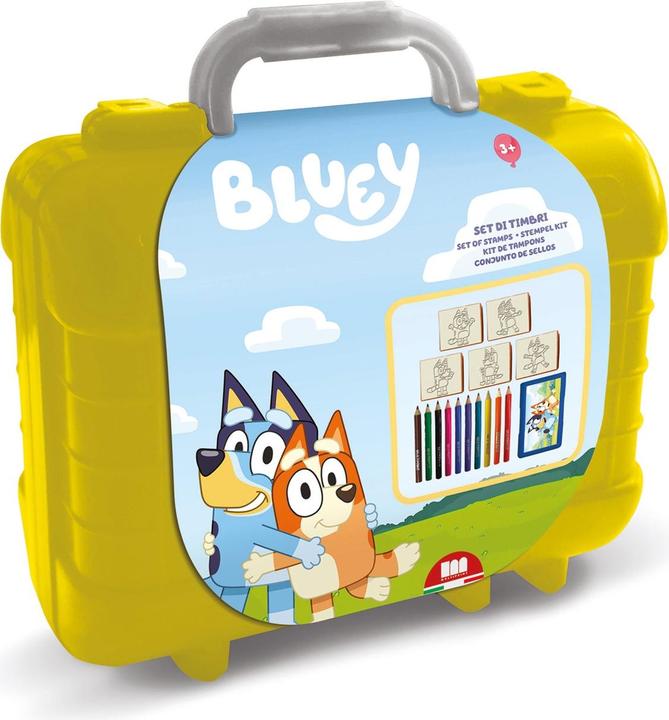 Multiprint Bastelkoffer Bluey 17 tlg.