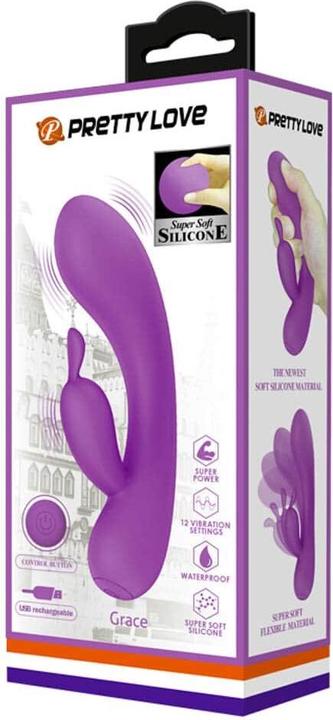 Actual product image Pretty Love Grace Rabbit Vibrator