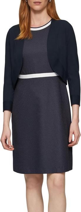 Produktbild s.Oliver Strickjacke Offene Feinstrick-Jacke mit 3/4-Ärmeln (46)