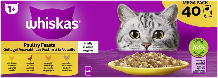 Produktbild Whiskas Frischebeutel (Adult, 40 Stk., 3400 g)