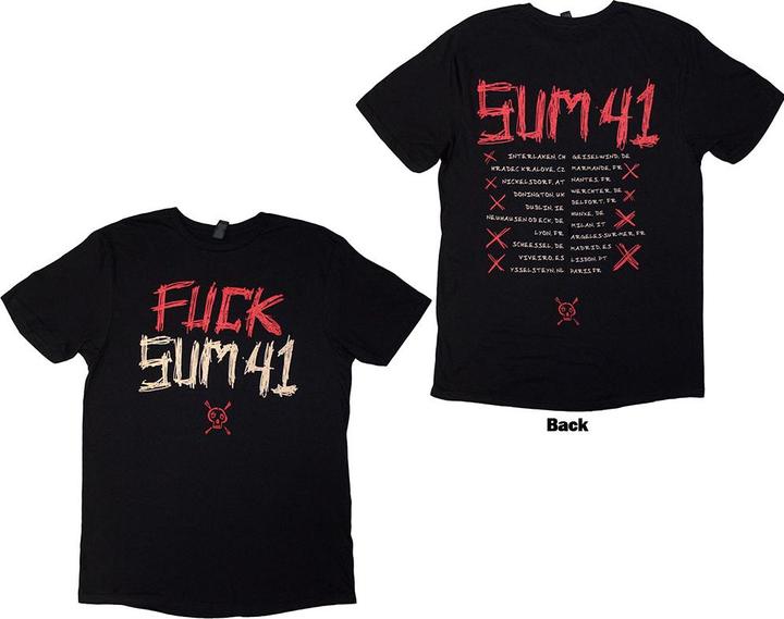 Actual product image Universal Textiles Tour 24 Fuck Sum 41 (M)