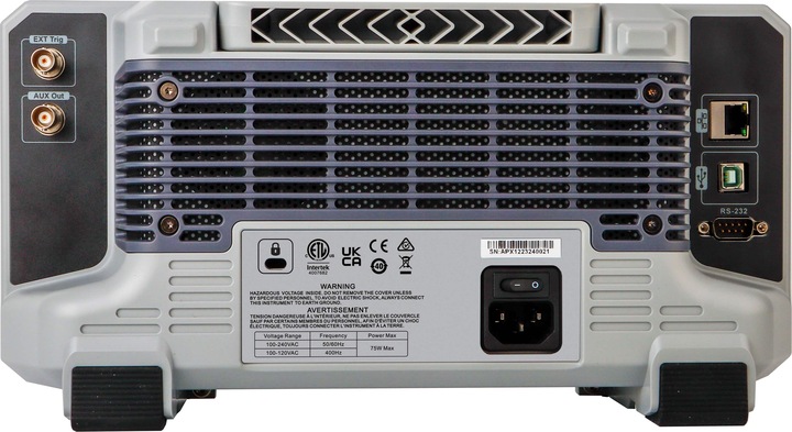 Productafbeelding Uni-T UPO1104 opslagoscilloscoop, 4-kanaals, 100 MHz, 2 GSa/s