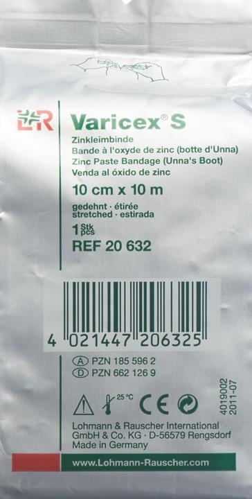 Actual product image Lohmann & Rauscher S Zinc paste bandage