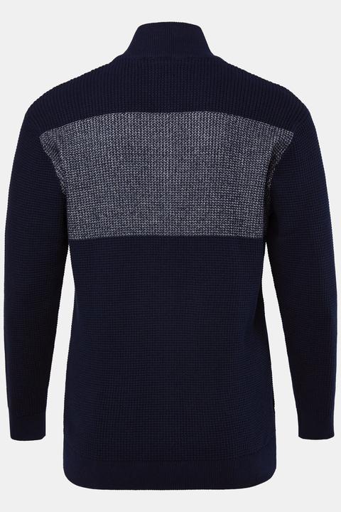 Produktbild Men+ Strickjacke, Stehkragen, Zipper (L)