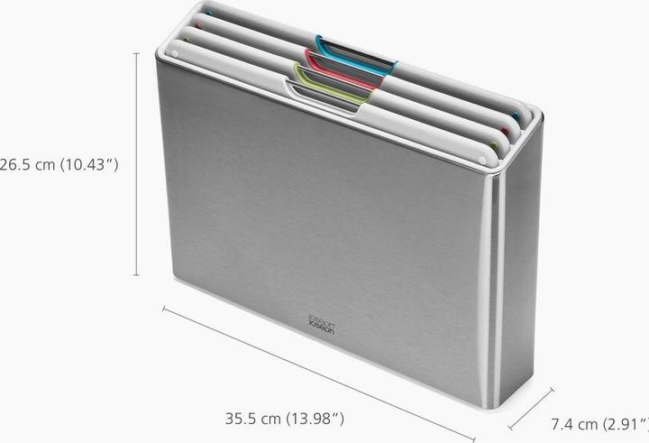 Actual product image Joseph Joseph Folio Schneidbrett 4tlg. farbkodiert