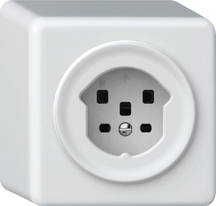 Produktbild Steffen ORIGIN AP-Steckdose 1xT25 (16A/400V) ws