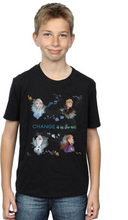 Actual product image Disney Boys Frozen 2 Change Is In The Air T-Shirt (152, 158)