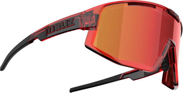 Actual product image Bliz Fusion Transparent Brown w multi Cat 3 VLT 15% (Transparent Red, Brown w Red Multi, Transparent Red, Brown w Red Multi)