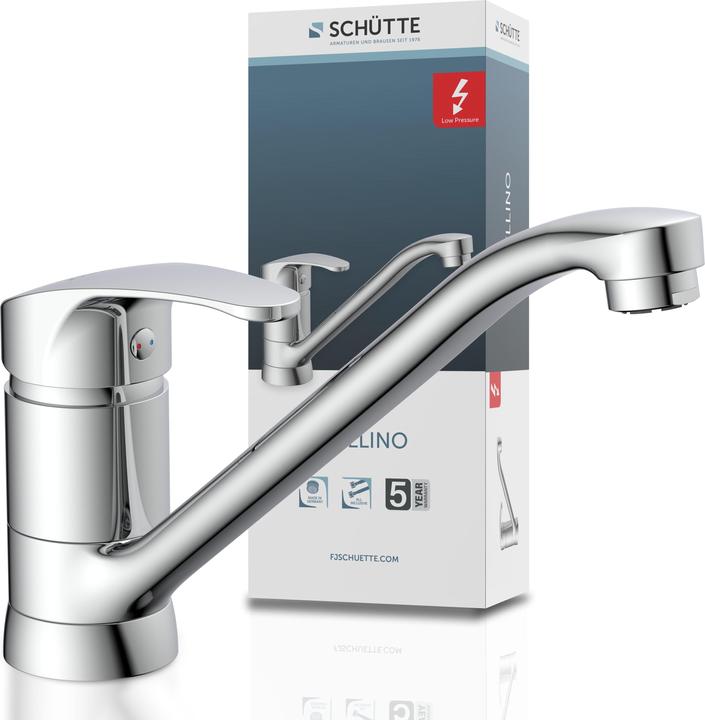 Actual product image Schütte CELLINO sink mixer low pressure