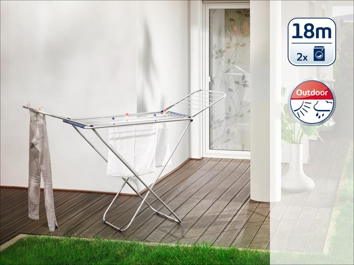 Produktbild Leifheit Standtrockner Classic Siena 180 Easy Aluminium (18 m)