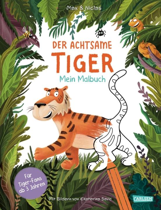 Produktbild Der achtsame Tiger: Mein Malbuch