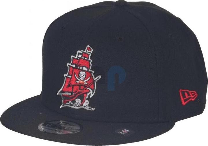 Produktbild New Era NFL - Tampa Bay Buccaneers - Black Base Black Red 9Fifty Snapback Cap schwarz OneSize (One Size)