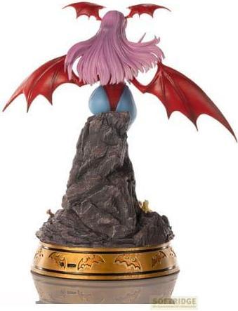 Actual product image First 4 Figures Darkstalkers PVC Statue Morrigan Aensland Player 2 Variant 25 cm