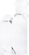Produktbild Rayher Faltschachtel Haus, weiss, 6 Stück (Geschenkbox, 6 x)