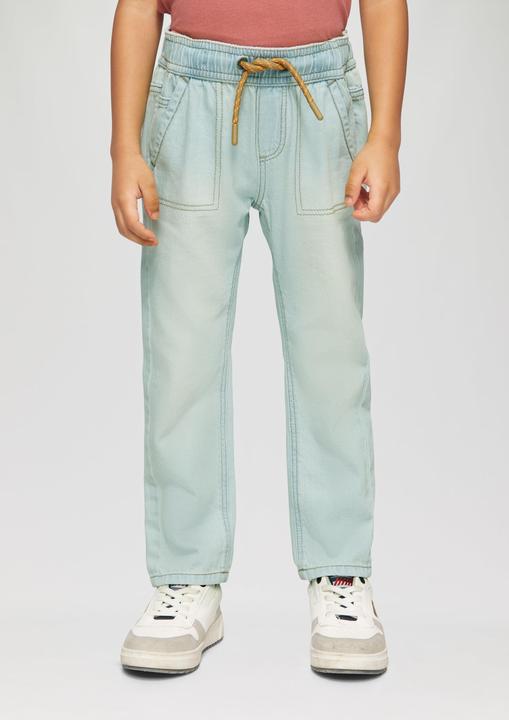 Produktbild S.Oliver Jeans-Hose Jogg-Jeans Pelle / Regular Fit / Mid Rise / Straight Leg / Used-Effekt (116)