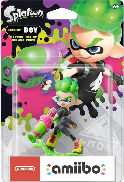 Produktbild Nintendo amiibo Splatoon Inkling Junge (Neon-Grün) (Wii U, Switch)