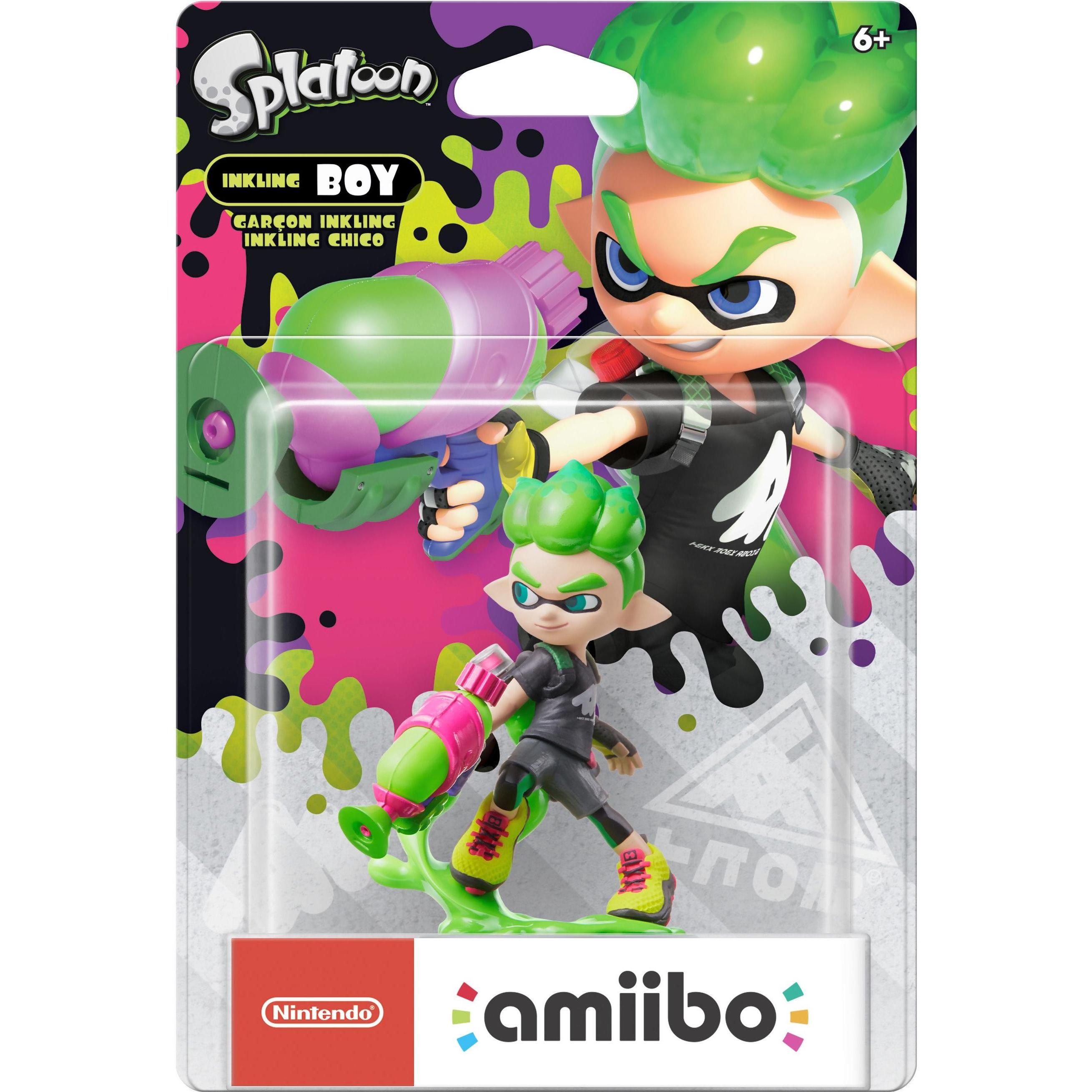 Nintendo amiibo Splatoon Inkling Boy (verde neon) (DSi XL), Altri accessori gaming, Multicolore