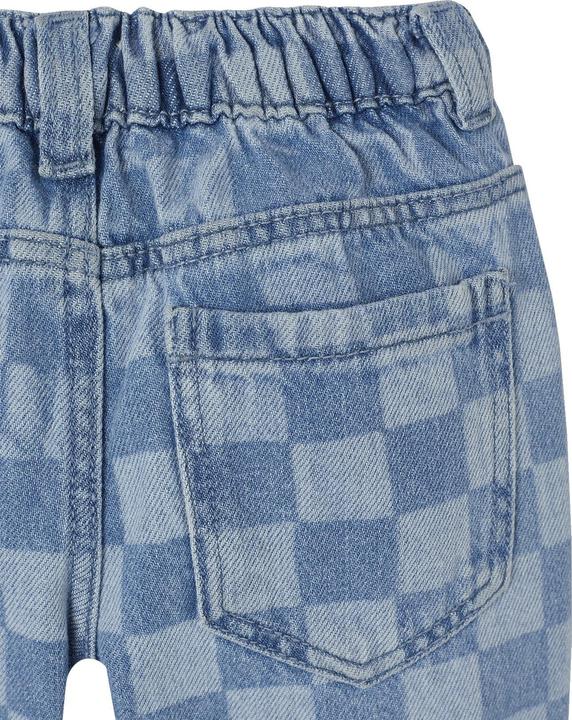 Produktbild Vertbaudet Baby Jeans mit Schachbrettmuster und Dehnbund (104)