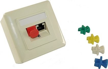 Immagine prodotto InLine Copertura antipolvere per la presa RJ-45 (Connettori e accessori RJ45)