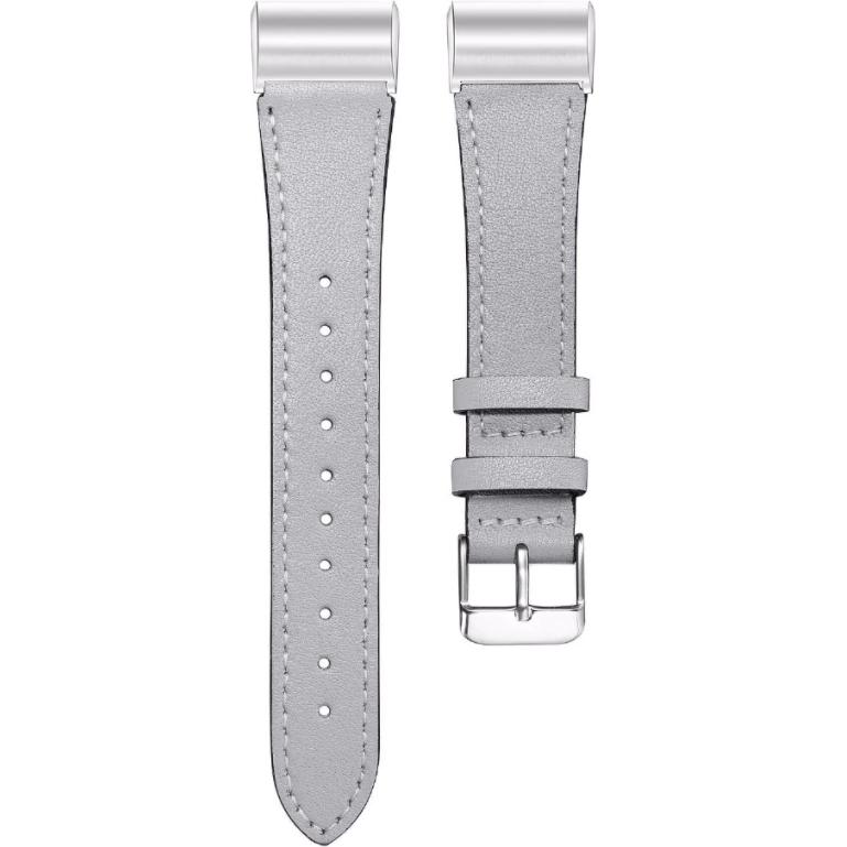 Strap-it Armband (Leder, Charge 4), Uhrenarmband, Grau