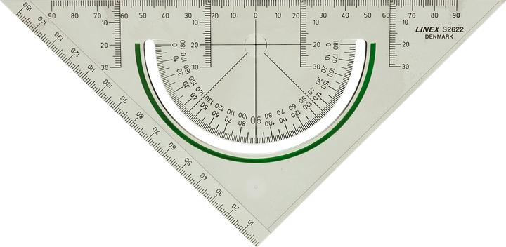 Linex S2622 Super Series Geometry Set Square (22.50 cm)