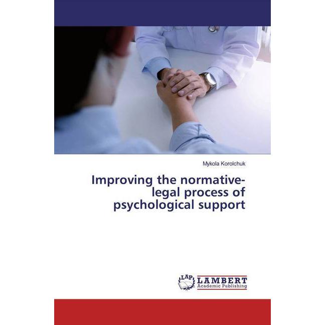 Improving the normative-legal process of psychological support, Fachbücher von Mykola Korolchuk