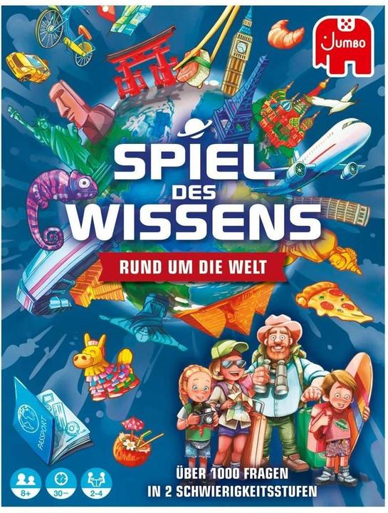 Immagine prodotto Jumbo Gioco della Conoscenza - Il giro del mondo (Tedesco)
