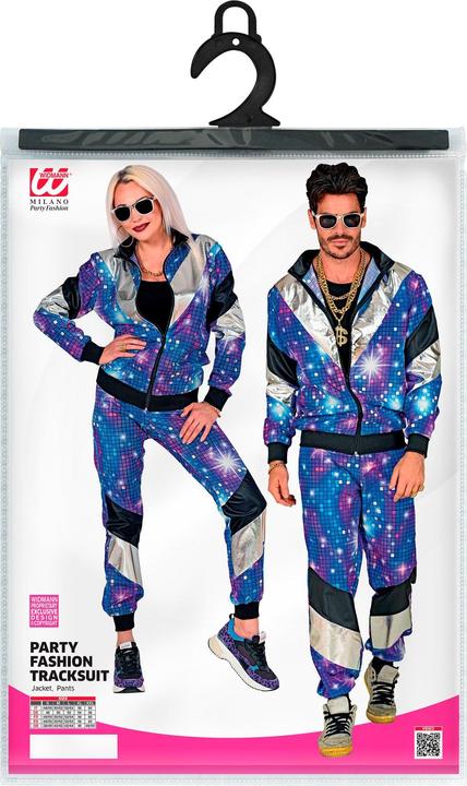 Image du produit Widmann Années 80 - Survêtement galaxy (XL)