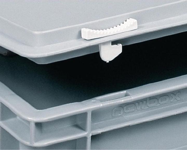 Image du produit Lockweiler Valise en plastique L600xl400xH133 mm PP 1 poignée fermeture coulissante gris 24 l (24 pièces)