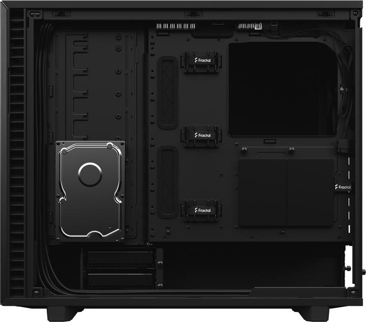 Actual product image Fractal Define 7 Black Solid (ATX, E-ATX, mATX, Mini-ITX)