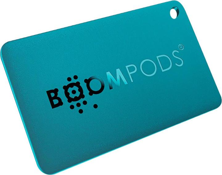 Actual product image Boompods Boomcard Rechargeable Ocean Blue (Android, iOS)